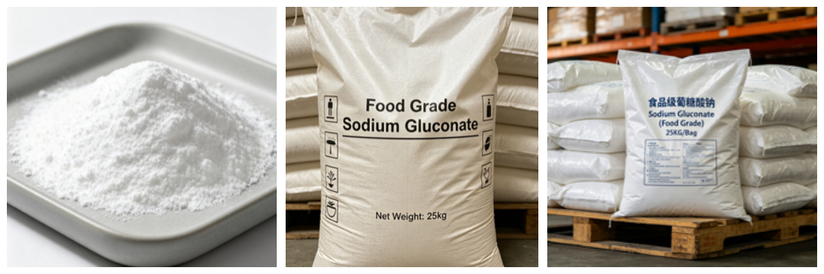 Sodium Gluconate (Food Grade) CAS#527-07-1 Sodium Gluconate (Food Grade) CAS#527-07-1