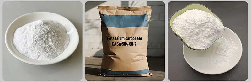 Carbonato de potássio CAS: 584-08-7 Carbonato de potássio CAS: 584-08-7